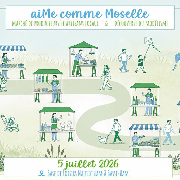 Marché des producteurs et découverte du modélisme