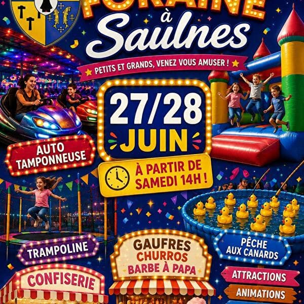 Fête foraine à Saulnes