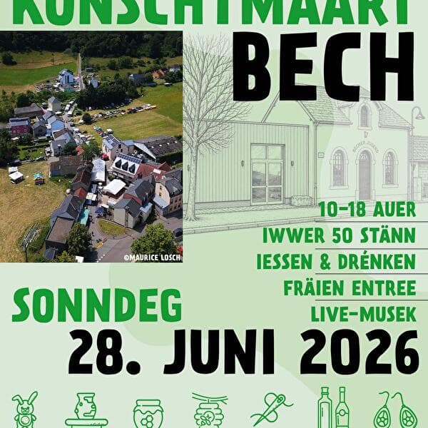 Marché des loisirs et des arts à Bech