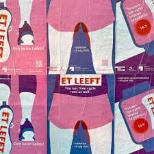 Midi de l'Art: Et leeft. The exhibition about menstruation