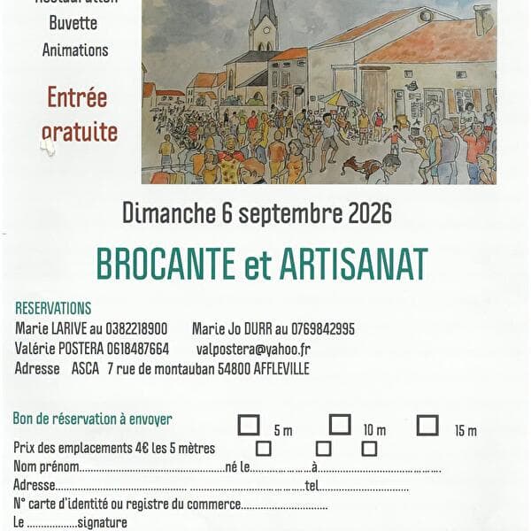 Flea market in Affléville