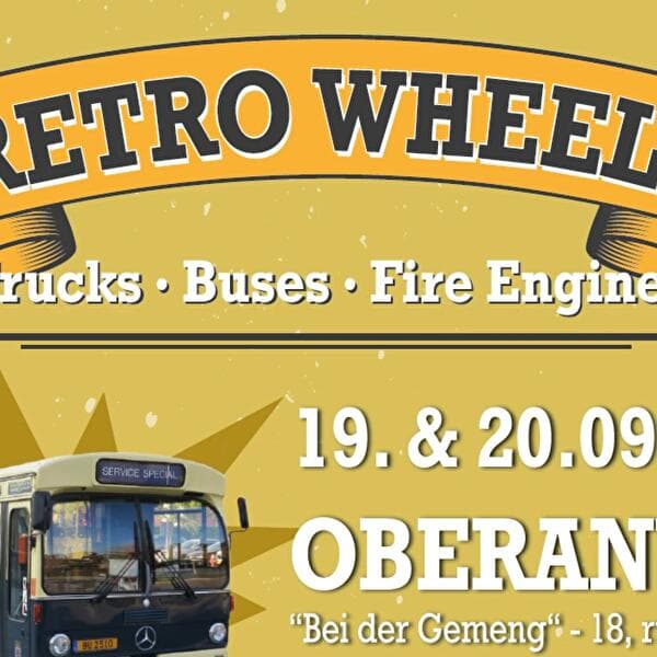 Retro Wheels - Trucks. Buses. Fire Engines.