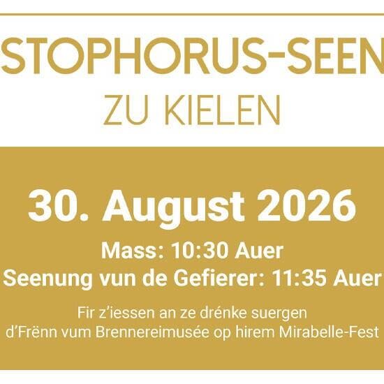 Christophorus-Seenung zu Kielen