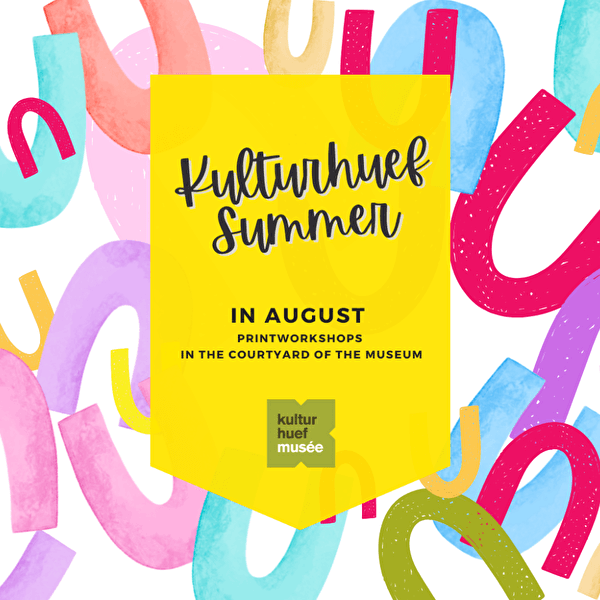 Kulturhuef Summer | Ateliers dans la cour