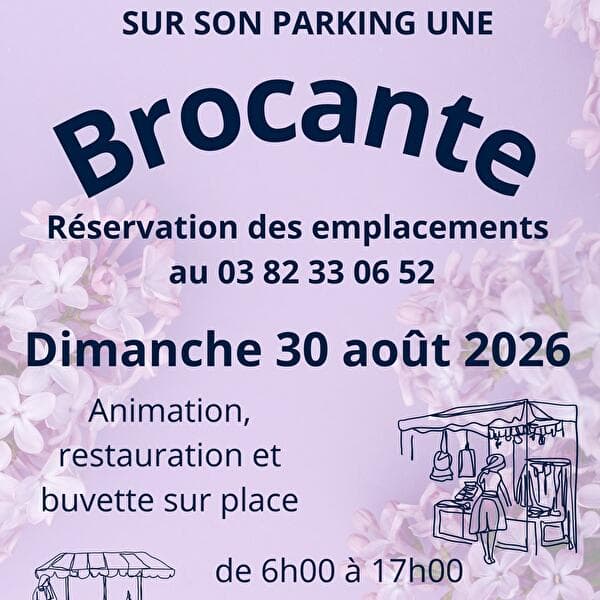 Brocante à l'Ehpad