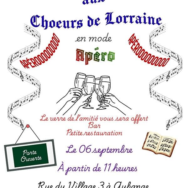 Porte ouverte des Chœurs de Lorraine