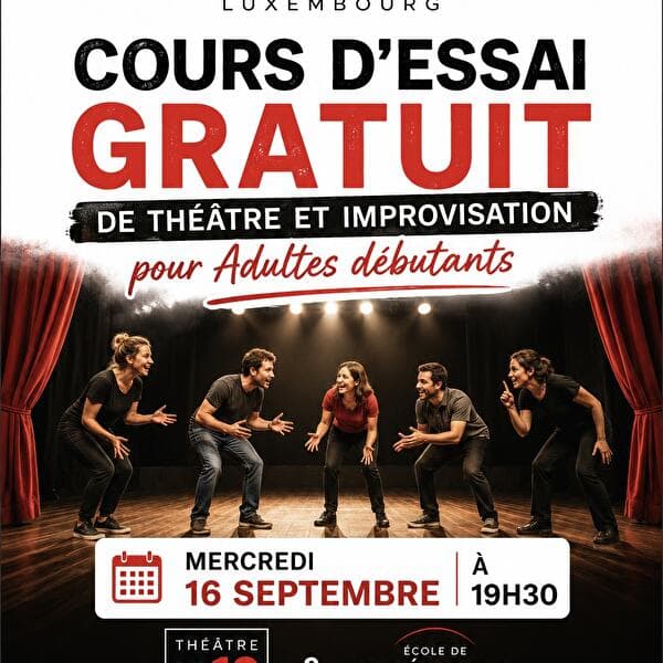 Cours d'essai théâtre & improvisation