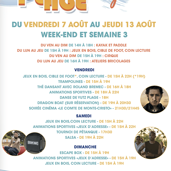 Yutz Plage – Week 3