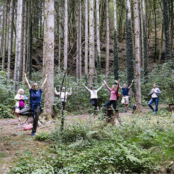 Force mentale par la nature et la respiration