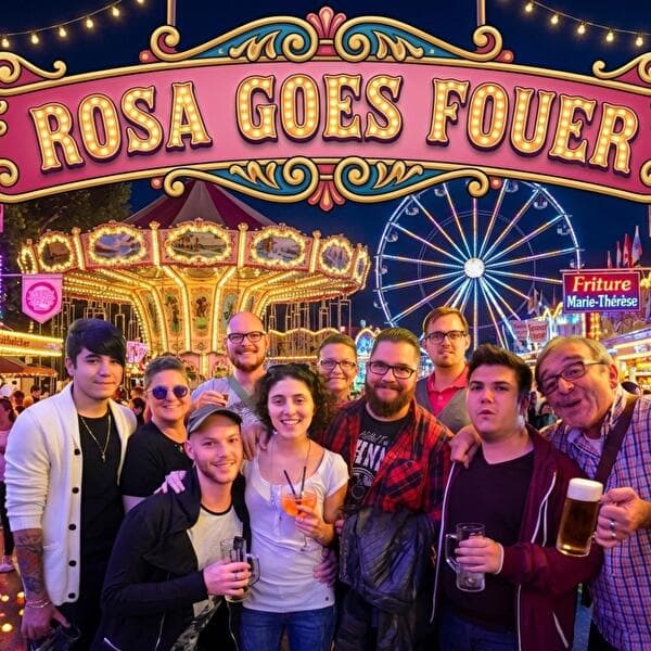 Rosa Lëtzebuerg à la Schueberfouer !