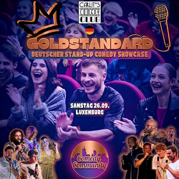 GOLD STANDARD - Deutscher Stand-up Comedy Showcase