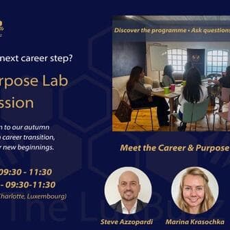 Session d’information du Career & Purpose Lab