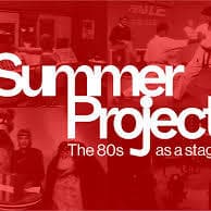 Summer Project. The 80s as a Stage. Drop in ! Pins & accessoires