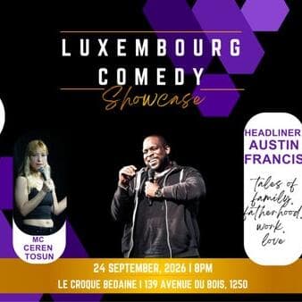 Luxembourg Comedy Showcase en anglais - Austin Francis (USA)