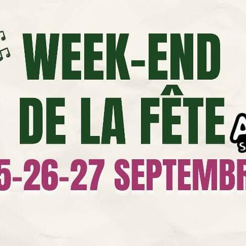 Week-end de la fête 2026 | Aix-sur-Cloie