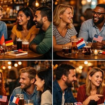 Rencontre au Big Beer ! Parlez, sirotez et échangez — soirée internationale d’échange linguistique