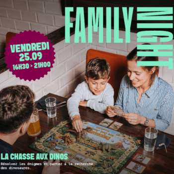 Family Night chez Gold & Good – Vendredi 25 septembre