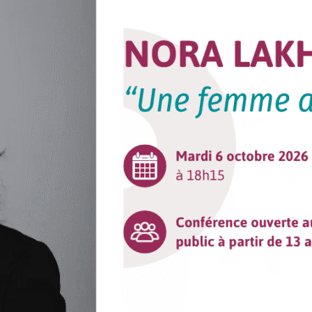 Public Conference – Nora Lakhéal