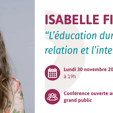 Public conference – Isabelle Filliozat