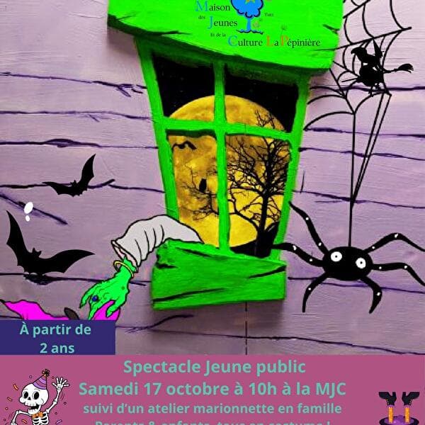 MJC : spectacle jeune public « La sorcière Gafouilla » par Marielle Picollo