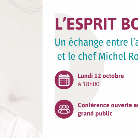 Conférence ouverte au grand public – L'esprit Bocuse