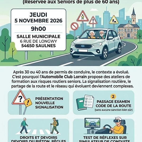 Road safety refresher day for seniors