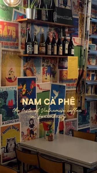 Nam Cà Phê, café vietnamien et banh mi à Luxembourg
