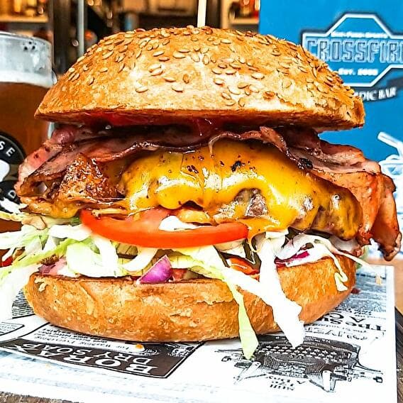 Burgers, bières et un peu de sport !