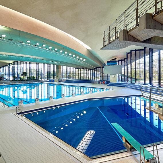 Nager à la Coque : la piscine olympique du Kirchberg