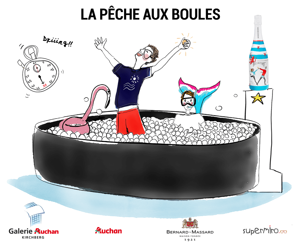 Supermiro lance son nouvel évènement - La Pêche aux boules !
