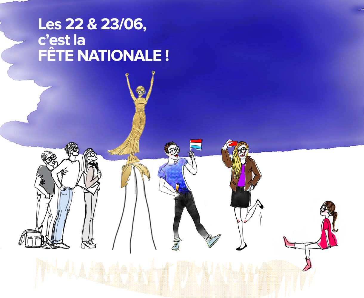 Un petit programme tout frais tout chaud pour célébrer la Fête Nationale 🇱🇺