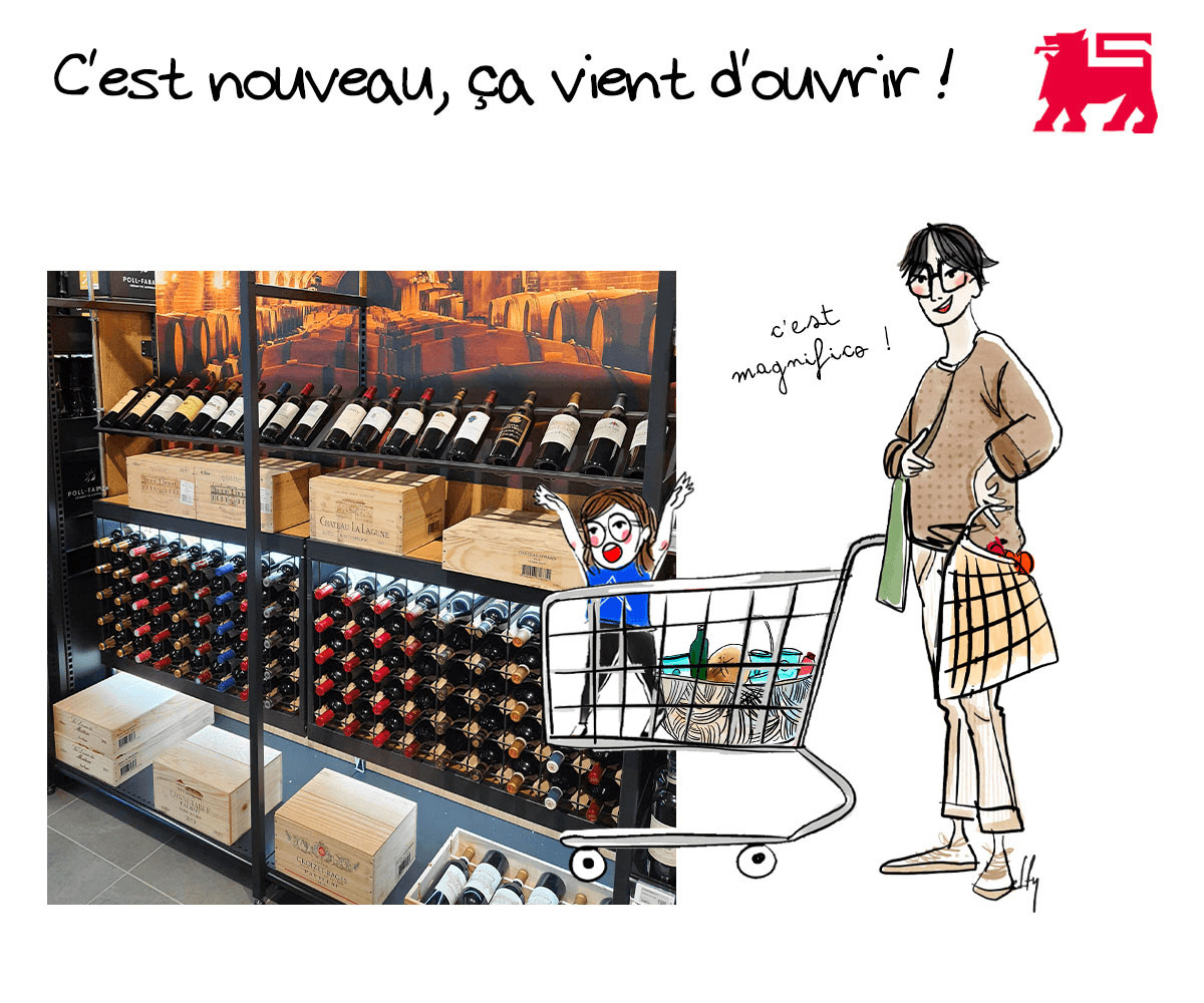 Le plaisir de faire les courses !