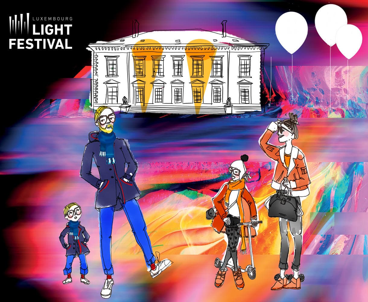 Luxembourg Light Festival, ou comment t’illuminer juste avant Noël